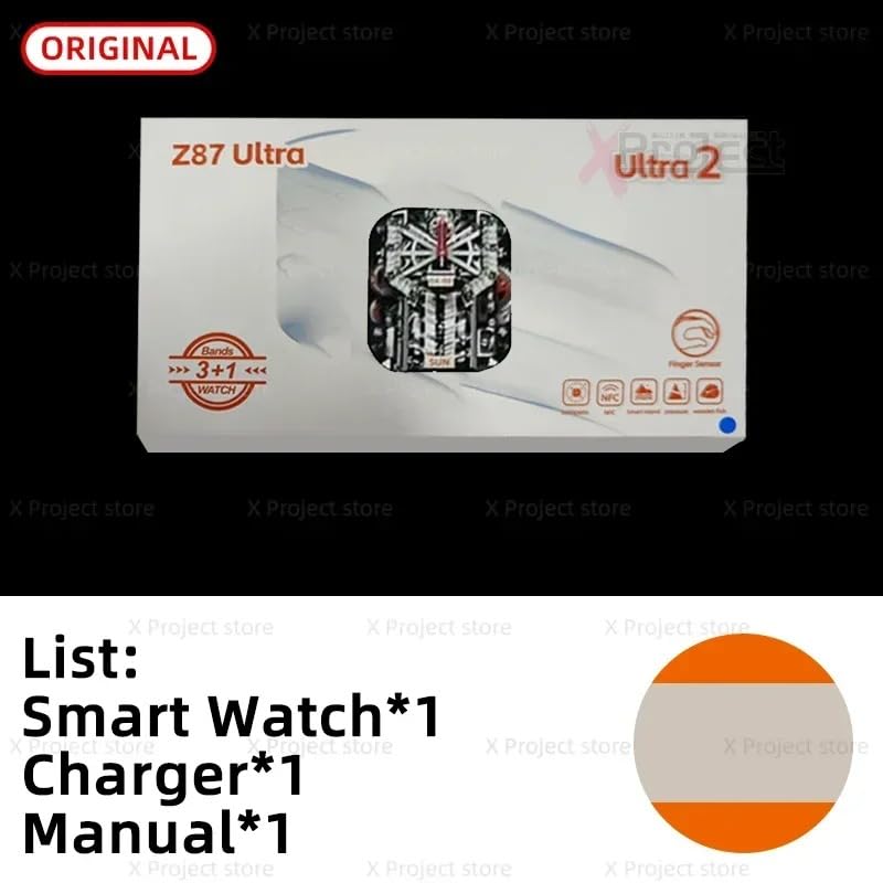 YICEJUAN Z87 Ultra 2 Original Men's Smart Watch 49mm NFC Compass