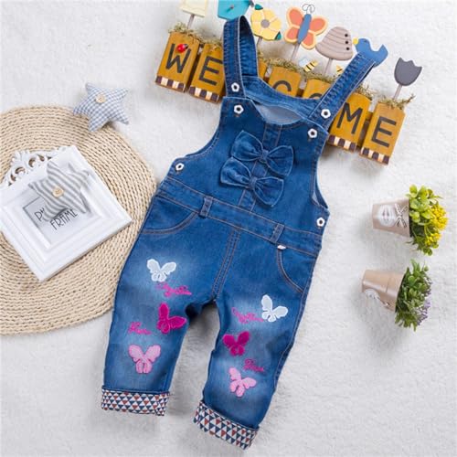 Little Girl Ripped Jeans Leopard Print Patchwork Slim Fit Hip Hop Streetwear Tummy Control Wide Leg Pants Girls2