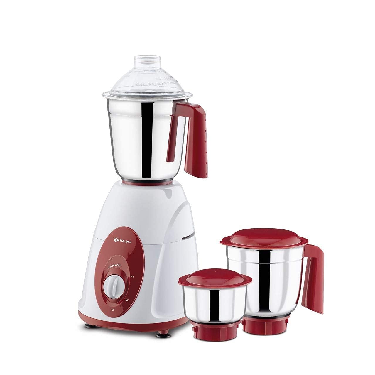Mixeur Grinder 750W Baja Majesty Classic rouge blanc avec 4 cuves
