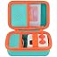 Teal Case + Orange Zipper