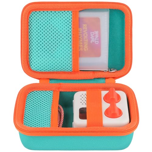 co2CREA Hard Case Compatible with Yoto Mini Kids Audio Music Player Children Speaker Plays Audiobook Cards Radio and Card Case Hold up to Yoto 36 Cards