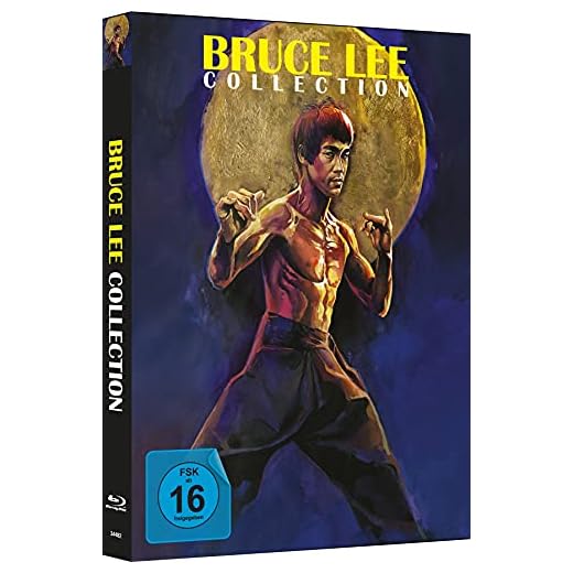 Bruce Lee - Die Collection - 4-Disc Mediabook - Cover A - Limited Edition auf 333 Stück [Blu-ray]