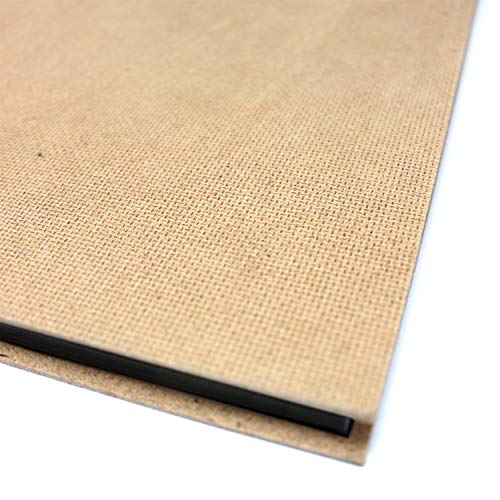 Artway Enviro Spiral Black Paper Sketch Book - A3 Portrait - 270Gsm Recycled Black Card With Hardboard Covers - 100% Recycled #TOP4