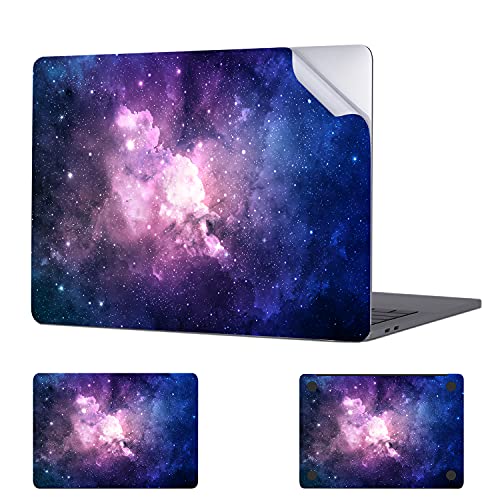 Digi-Tatoo Schutzfolie für MacBook Pro 40,6 cm (16 Zoll) mit Touch-Bar (Modell A2141, Version 2019), kratzfest, einfach anzubringen, Ganzkörper-Schutzfolie, Vinyl [Nebula] Cover