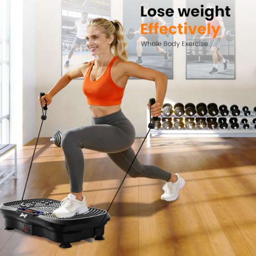 AXV Máquina de Ejercicio con Plataforma Vibratoria para Fitness y Tonificación Corporal miniatura 6