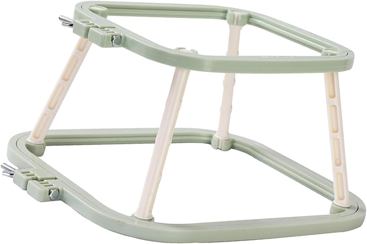 Rack, Embroidery Frame, Lap Stand, Double Layer Craft, Sewing, DIY, Hands-Free Embroidery Hoop, red