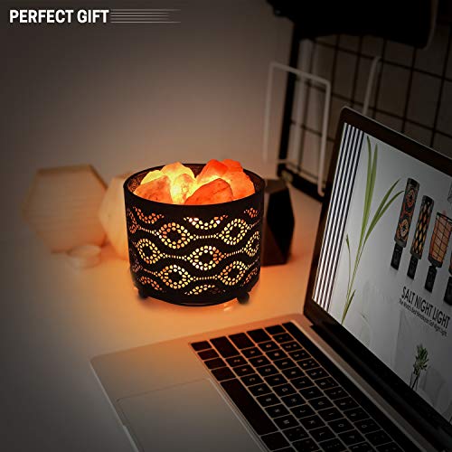 Himalayan Salt Lamp Mosaic Night Light - Image 5