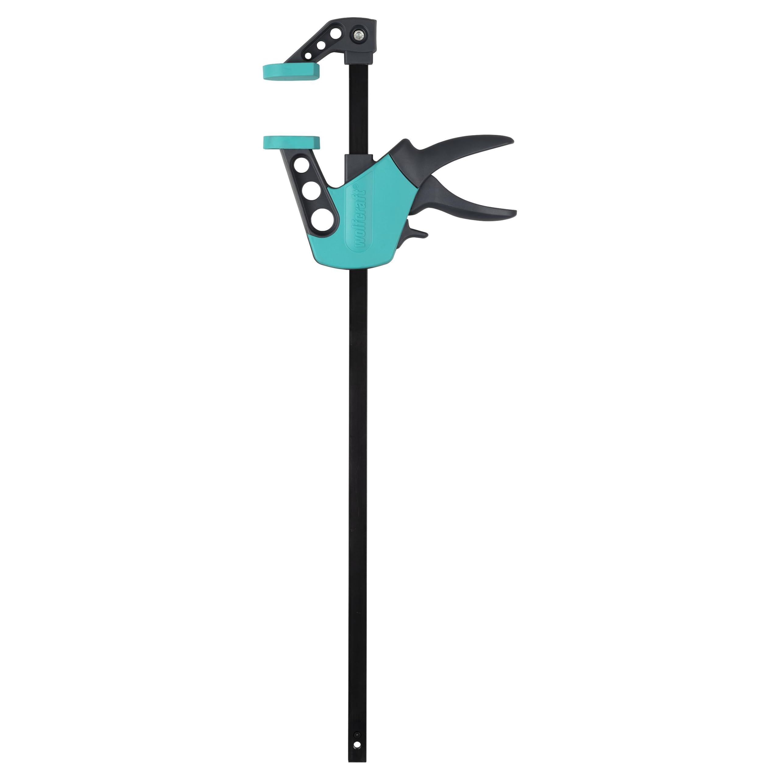 wolfcraft EHZ "Easy" One-Hand Clamp I 3023000 I The one-Hand clamp for Effortless Working