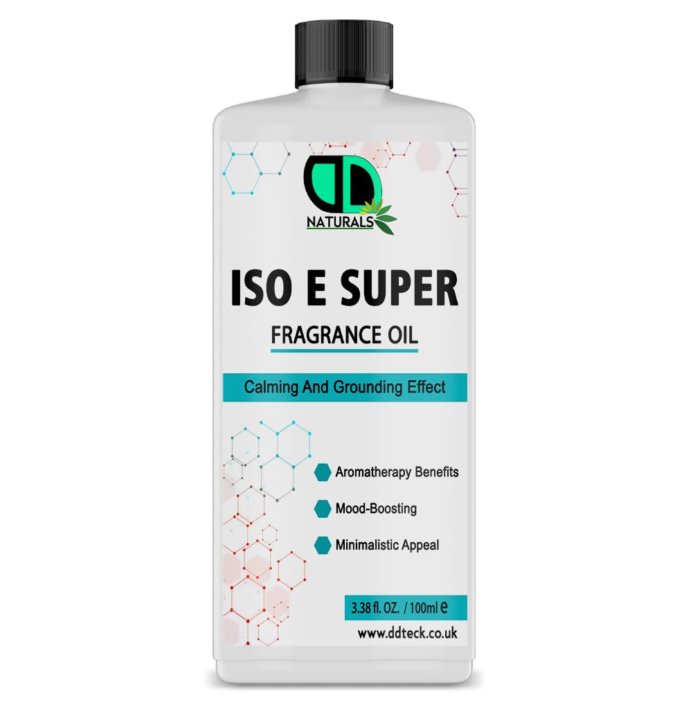 ISO E Super Olio profumato 100 ml, fragranza per l'umore e casa, profumi di cera per candele, benefici per aromaterapia
