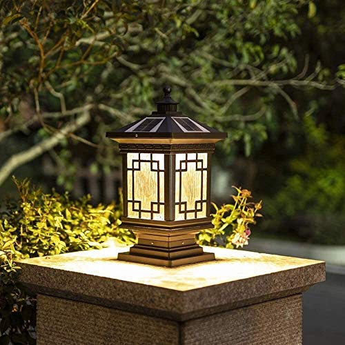 Pilier lumière extérieur étanche pour balcon et villa moderne