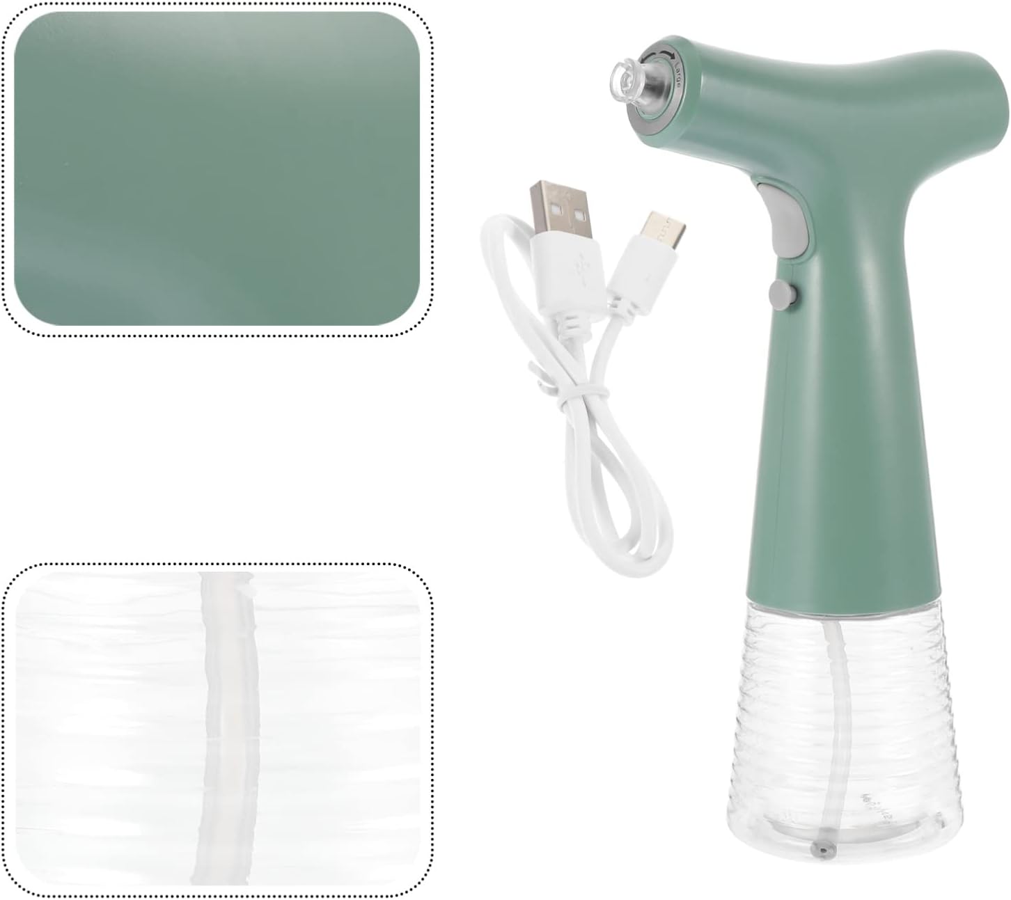 Electric Oil Spray Bottle for Home Bar Restaurant Oil Dispenser Charging for Cooking Bbq