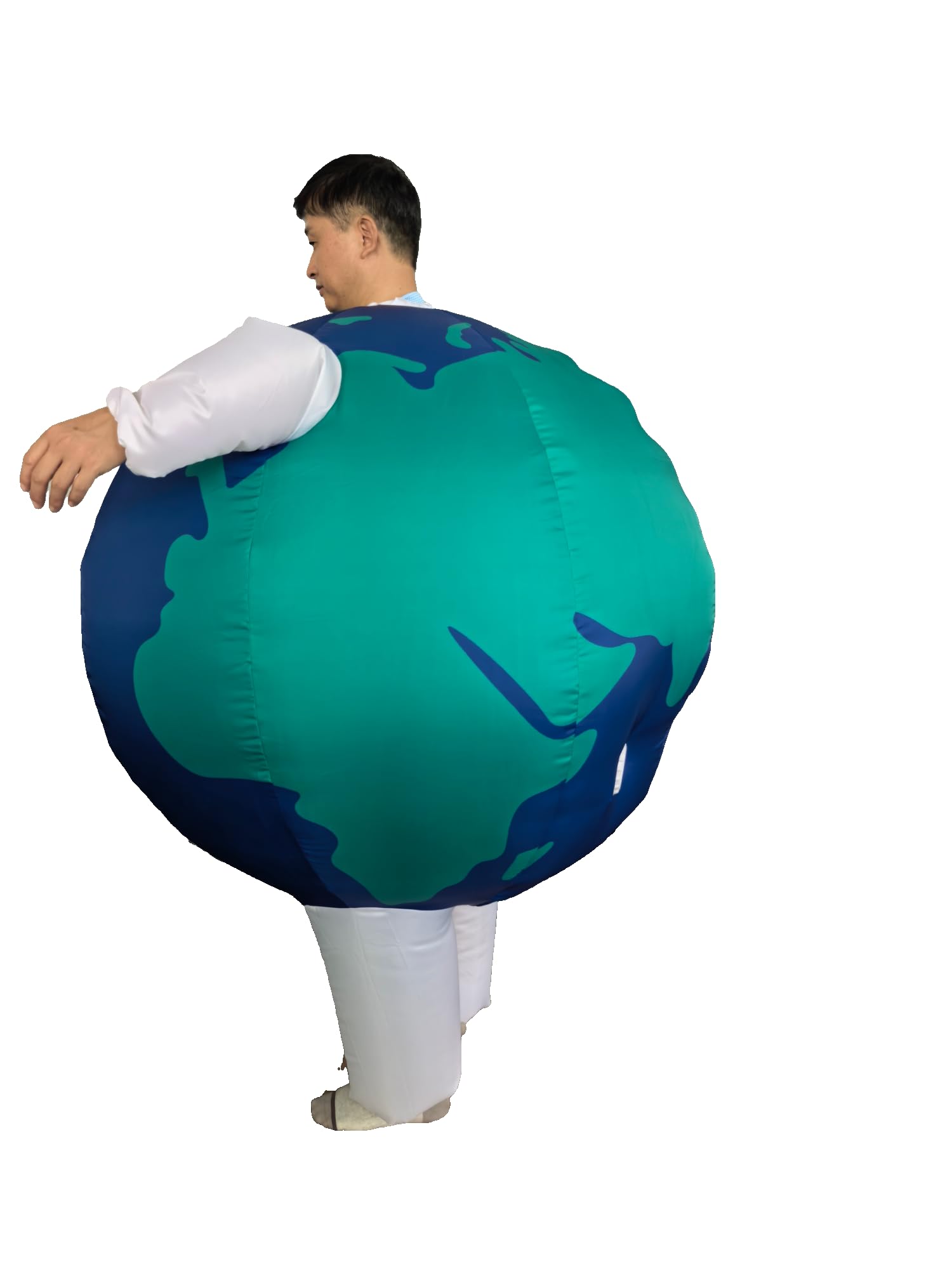 LaKimLin The Earth Costume Inflatable The Globe Costumes Women Men Fancy Planet Suit Blow up for Halloween Party - Image 3