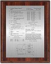 Patent Plaque - Value Cherry Gloss Wood Award 8" x 10"