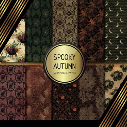 Scrapbook Paper: Spooky Autumn: Double Sided Craft Paper For Card Making, Origami & DIY Projects | Decorative Scrapbooking Paper image 2