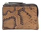 liebeskind snake tasche grün Frontseite mit Logoprägung Liebeskind Berlin Snake Smilla Portemonnaie, Small (HxBxT 9.0 cm x 13.0 cm x 1.0cm), Light Tan - 8737