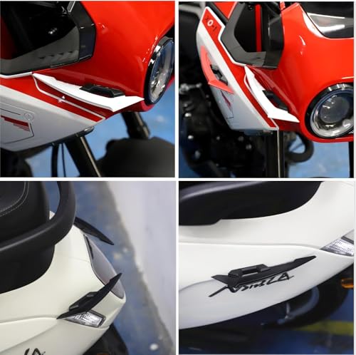 Image of Vagary Dynamic Helmet Spoiler Aerodynamic Accessories, Punks, Wings (Grey)