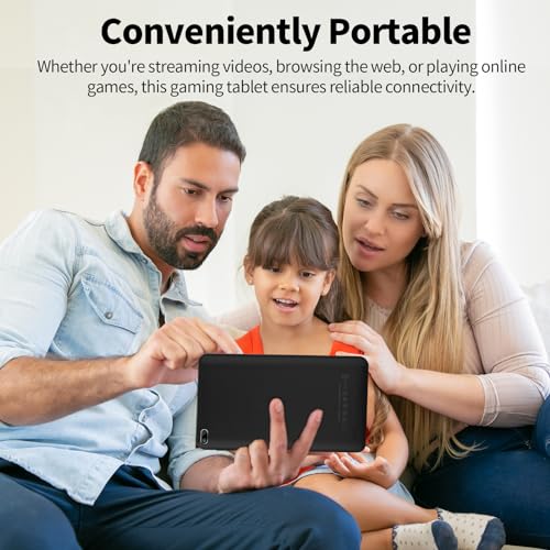 Image of Tablet Android 7 inch,32GB ROM,2GB RAM,512GB Expansion,HD Touchscreen,Tablet with Dual Camera, WiFi, Bluetooth,GMS Certified, Lightweight and Portabe