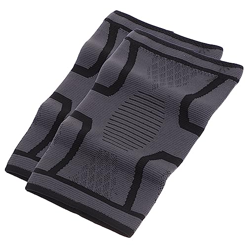 SHERCHPRY 1Pair Compression Arm Sleeves Breathable Elastic Elbow Brace Protector for Sports for Running Cycling Basketball More Comfortable Fit Black