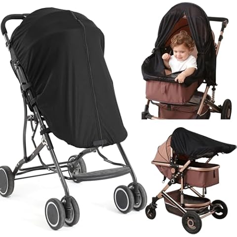 Cispree Pram Sun Cover and Sleep Aid Cover