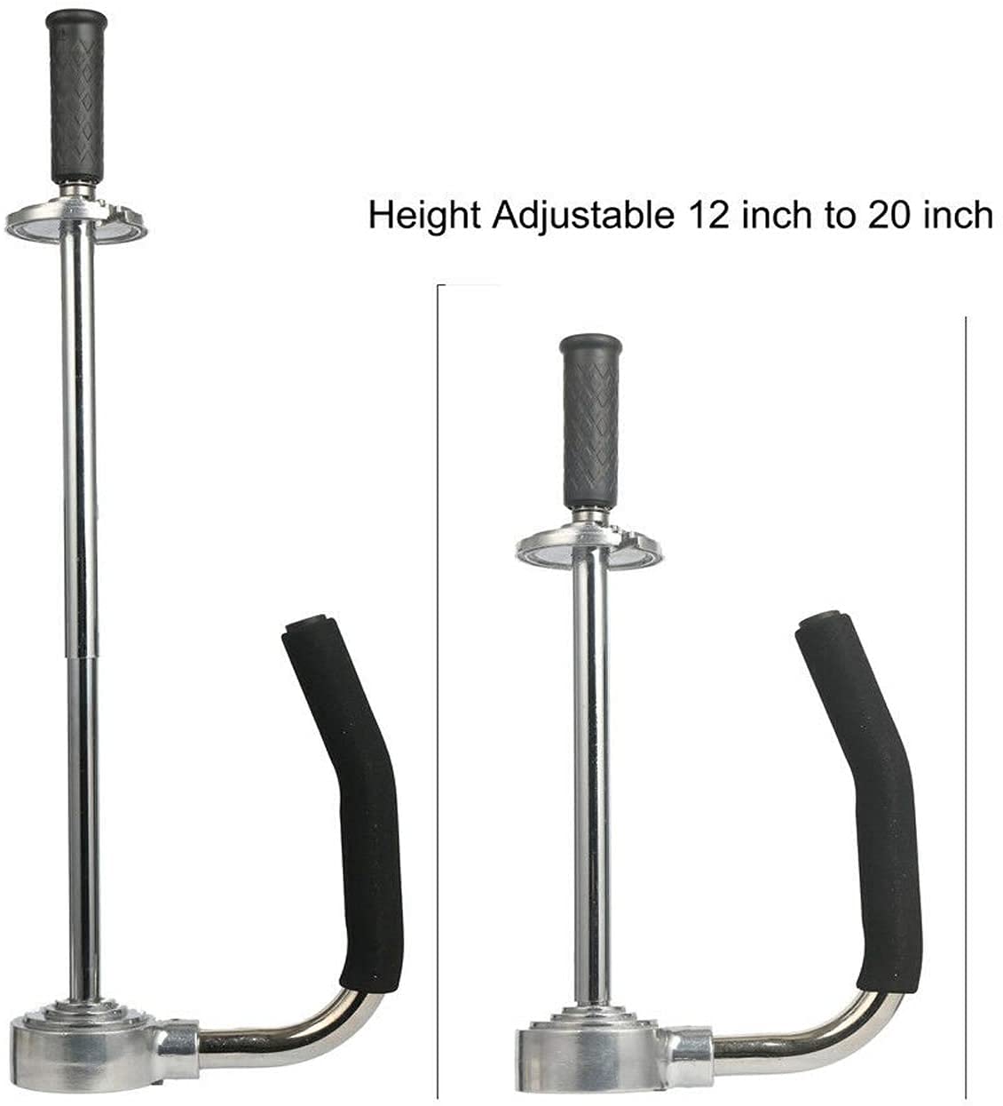 Beyondlife Stretchfolienspender Stretchfolien Abroller, Verpackungsspender Einstellbare Höhe von 12-20 Zoll, Paletten-Stretchfolien-Verpackungsmaschine Halter für Schrumpffolienspender