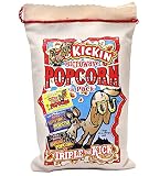 ASS KICKIN' Premium-Mikrowellen-Popcorn – Popcorn-Sortenpackung (3) in Segeltuchtasche – ultimatives süßes und würziges Gourmet-Geschenk – macht ein tolles Kino-Popcorn oder Snack-Food
