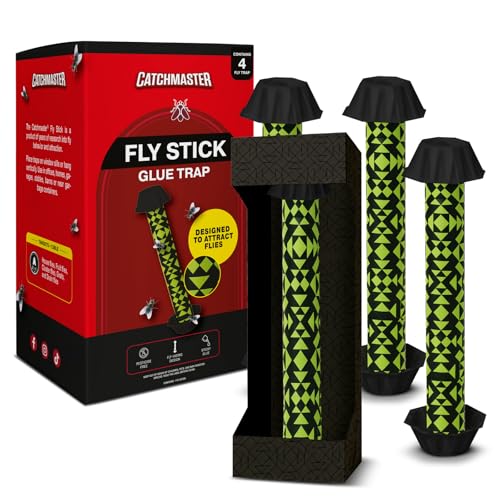 Control de moscas eficaz eliminando mosquitos molestos con trampas Catchmaster de 4 piezas 2