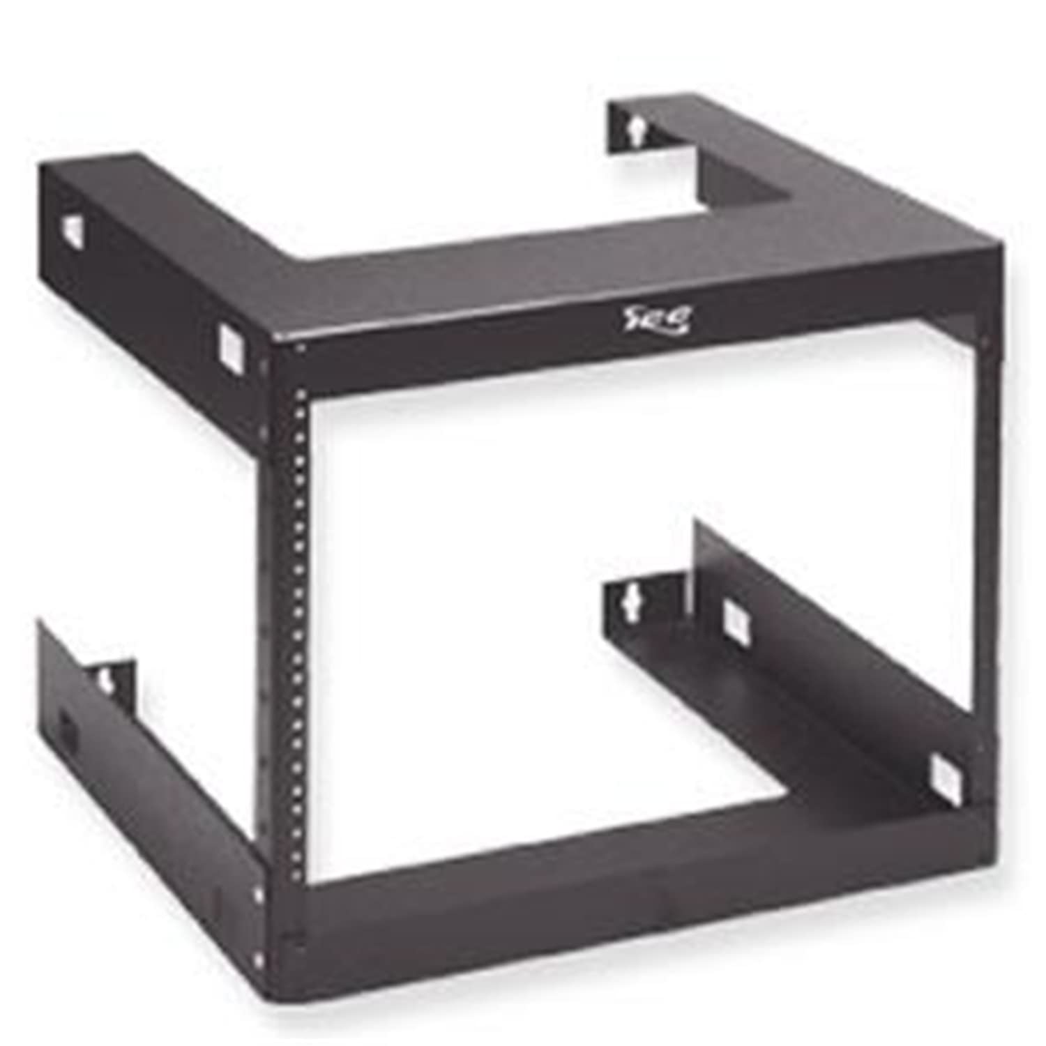 Amazon.com: ICC Wall Mount Rack with 8 Rack Mount Spaces (8U) - Heavy ...