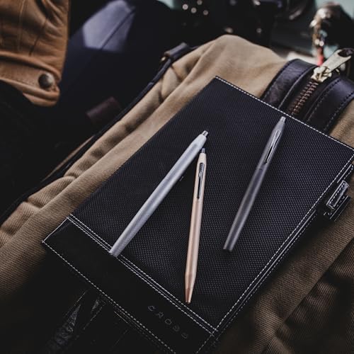 Cross Classic Century Refillable Ballpoint Pen Presented in a Luxury Gift Box - Medium Point, Black Ink, Brushed Black by Cross - Image 2