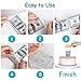 LTGICH 100 PCS Cake Money Box Transparent Bags Food Safe Adhesive Self-Sealing Resealable Clear Plastic Bags (Box not included)