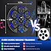 LOLBOX Music Boxing Machine, Boxing Wall Mount Machine for Kids Adult, Bluetooth Smart Boxing Traineing Machine with Boxing Gloves, Boxing Workout Equipment Target for Home, Office, Gym (Upgrade)