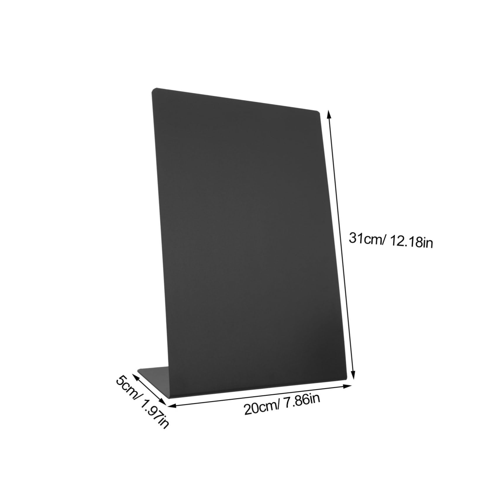 DOITOOL 5Pcs Blank Acrylic Table Signs Shape Signs for Weddings Parties Restaurant Table Numbers Elegant Modern Design for Event Planning and Decor