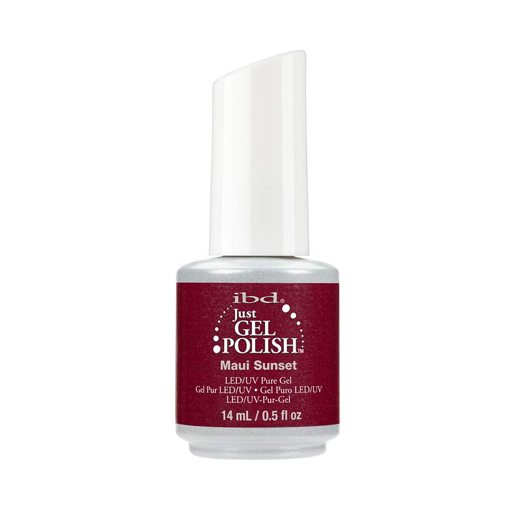 Amazon.com : IBD Just Gel Nail Polish, Maui Sunset, 0.5 Fluid