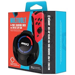 “MultiVolt” 4-Port Charging Dock for Switch Joy-Con – Armor3