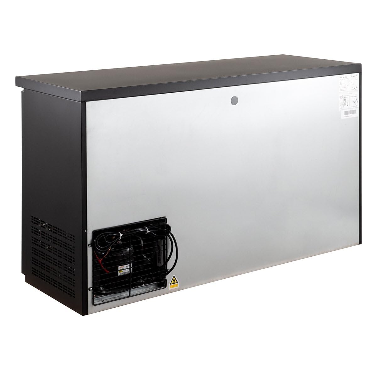 GastroHero Barkühltisch 146x52 cm mit 4 Schubladen Umluftkühlung +2 bis +8 °C Getränkekühltisch Bar Kühlschrank Gastro