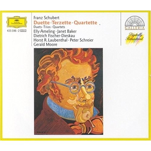 Franz Schubert, Elly Ameling, Janet Baker, Dietrich Fischer-Dieskau ...