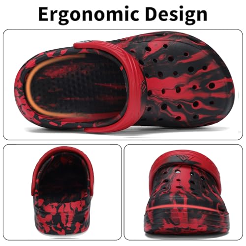 Image of Boy Girls Comfortable Garden Clogs | Slip-On Mules Slides Sandals Beach Slipper for Little /Big Kid