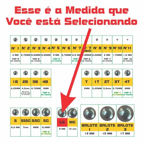 BALOTE LG CALIBRE 36 E CALIBRE 40 9MM - CHUMBO DE CAÇA - CHUMBO ESFERICO - CHUMBO GRANULADO