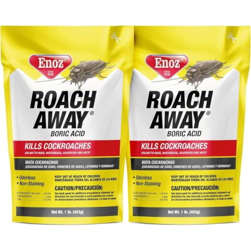 Enoz Roach Away Boric Acid Powder