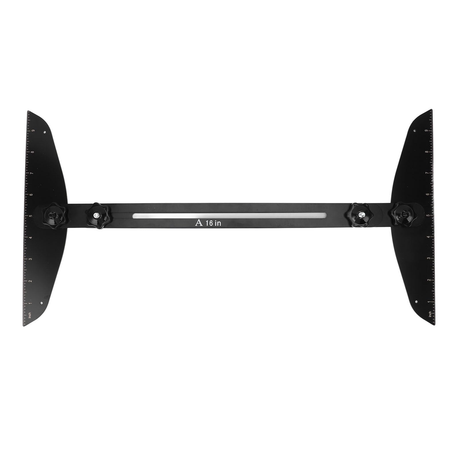 Outil de Mesure de Marche D'escalier Portable en Alliage D'aluminium, Jauge Précise de Marche D'escalier à Haute efficacité pour les Projets de Décoration de la Maison