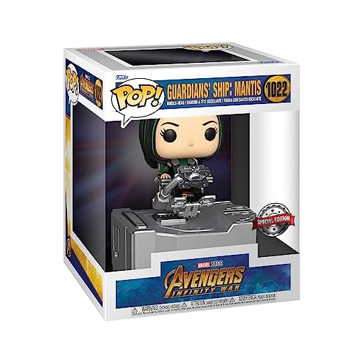 Funko Pop! Deluxe: Marvel - Guardians of The Galaxy Ship - Mantis - Avengers Infinity War - Vengadores Infinity War - Exclusiva Amazon - Figura de Vinilo Coleccionable - Idea de Regalo - Movies Fans