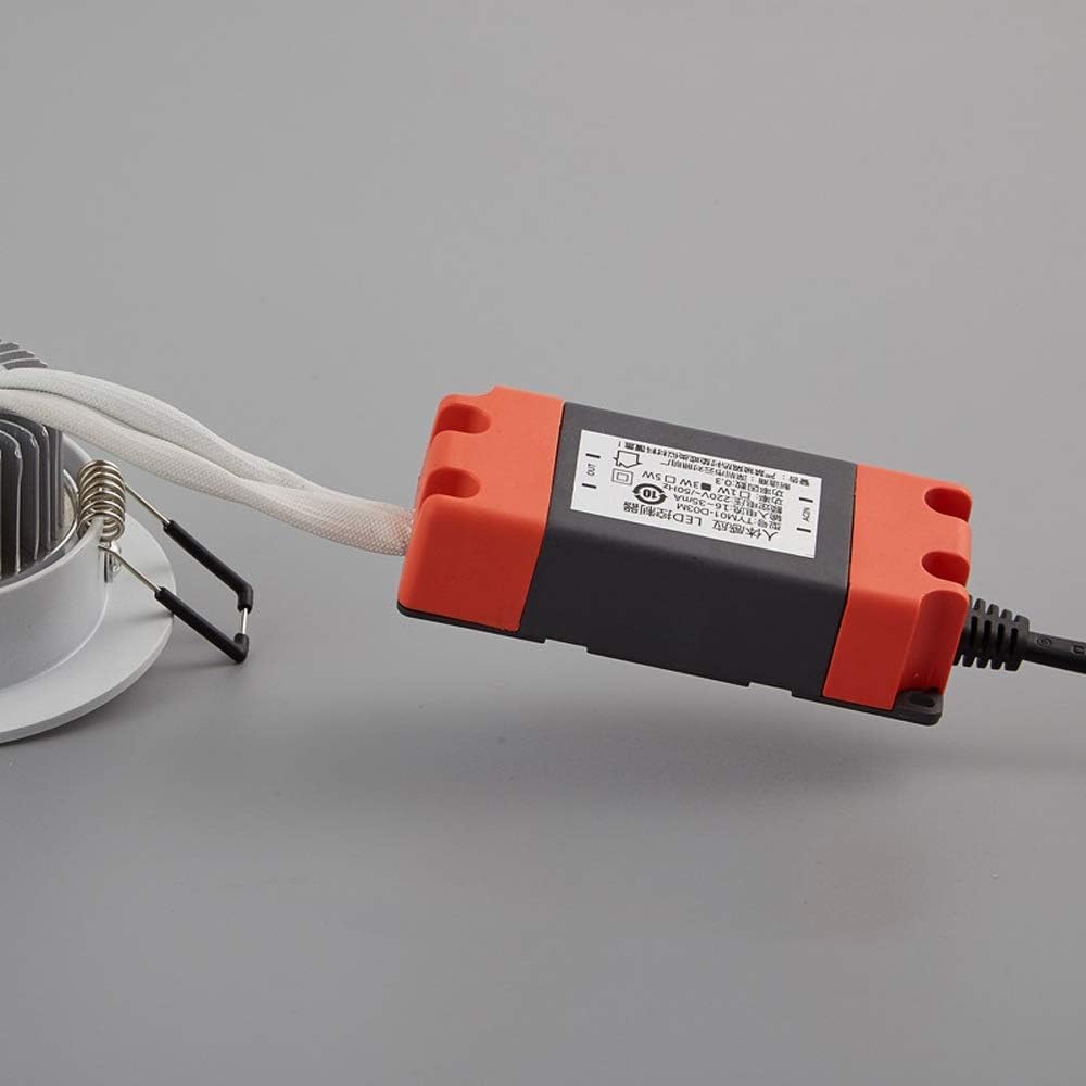 Recessed Adjustable Induction Downlight Led Infrared Spotlight 5W Light Control Ceiling Light Fixture, Corridor Porch Recessed Wash Wall Lamps, Fire Rated Energy Saving Accent Lights Integrated