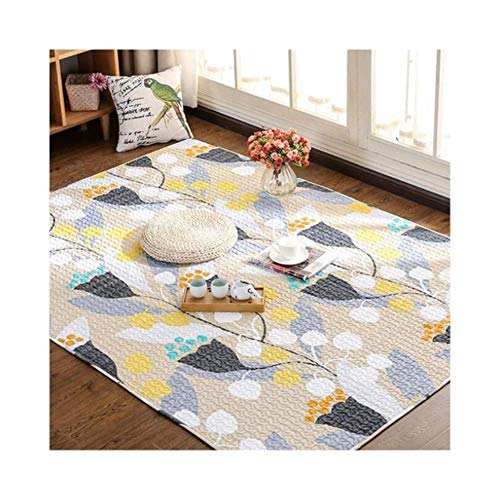 Alfombra infantil de algodón para bebé, diseño de rompecabezas D Ta