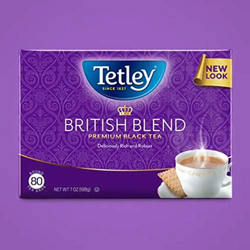 Tetley British Blend Premium Black Tea Bags, 80 Tea Bags #TOP5