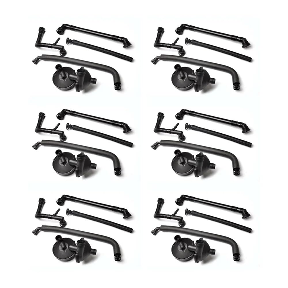 Xntfgnrz One Color 30X Crankcase + Hose Kit For 3 Series E46 E39 X3 X5 Z3 Z4 320I 325I 330I Oe/11617501566