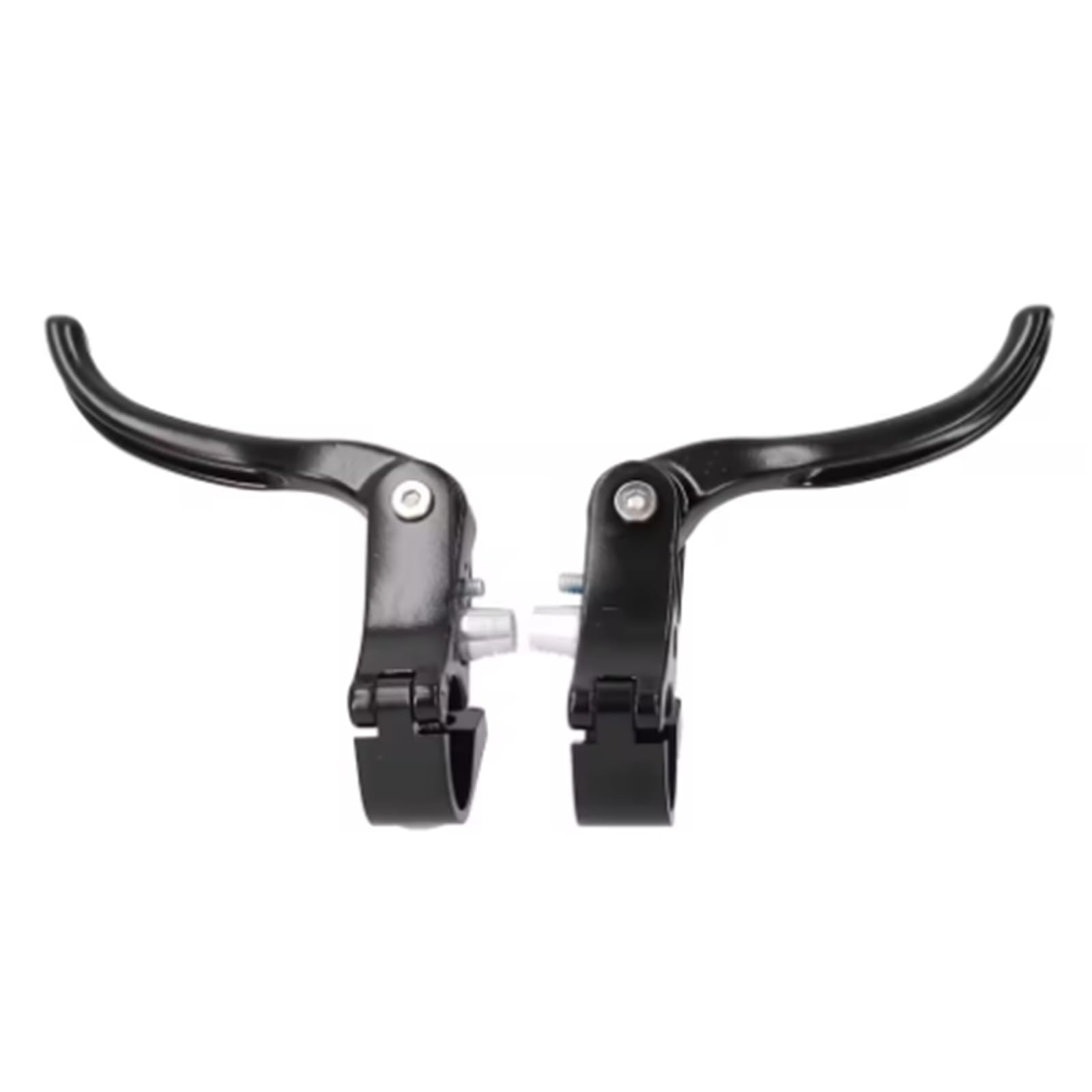 AIQWOJD Bike Rear Brake Drum Bike Brake Rear Drum 1 Pair Brake Handle Brake Handlebar Brake Handle Lever Parts for Bike Road Bicycle Cycling Brake Lever(23.8mm)