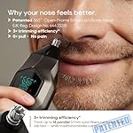 Beard Trimmer for Men, Magnetic Snap-on Replacement Heads & Charging Dock, IPX7 Waterproof Cordless Hair Clippers, Mens Grooming Kits for Mustache/Body/Face/Ear/Nose, Gray - Image 5
