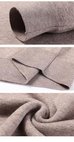 Men V Neck ​Pullover Long Sleeved Stretch Sweaters Men Business Classics Sweater Knit Slim Fit Pullover3