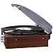 Jensen JTA-222 3-Speed Turntable, case