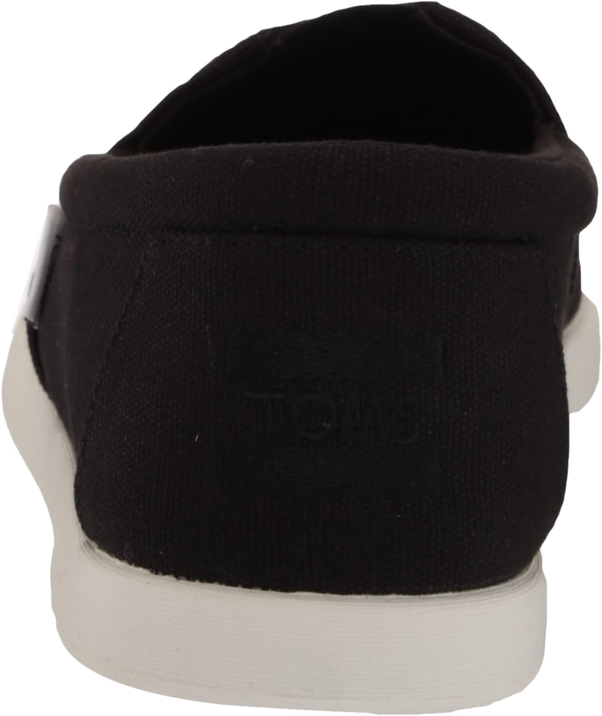 Toms Men's Alpargata Recycled Cotton Canvas, Black - Image 3