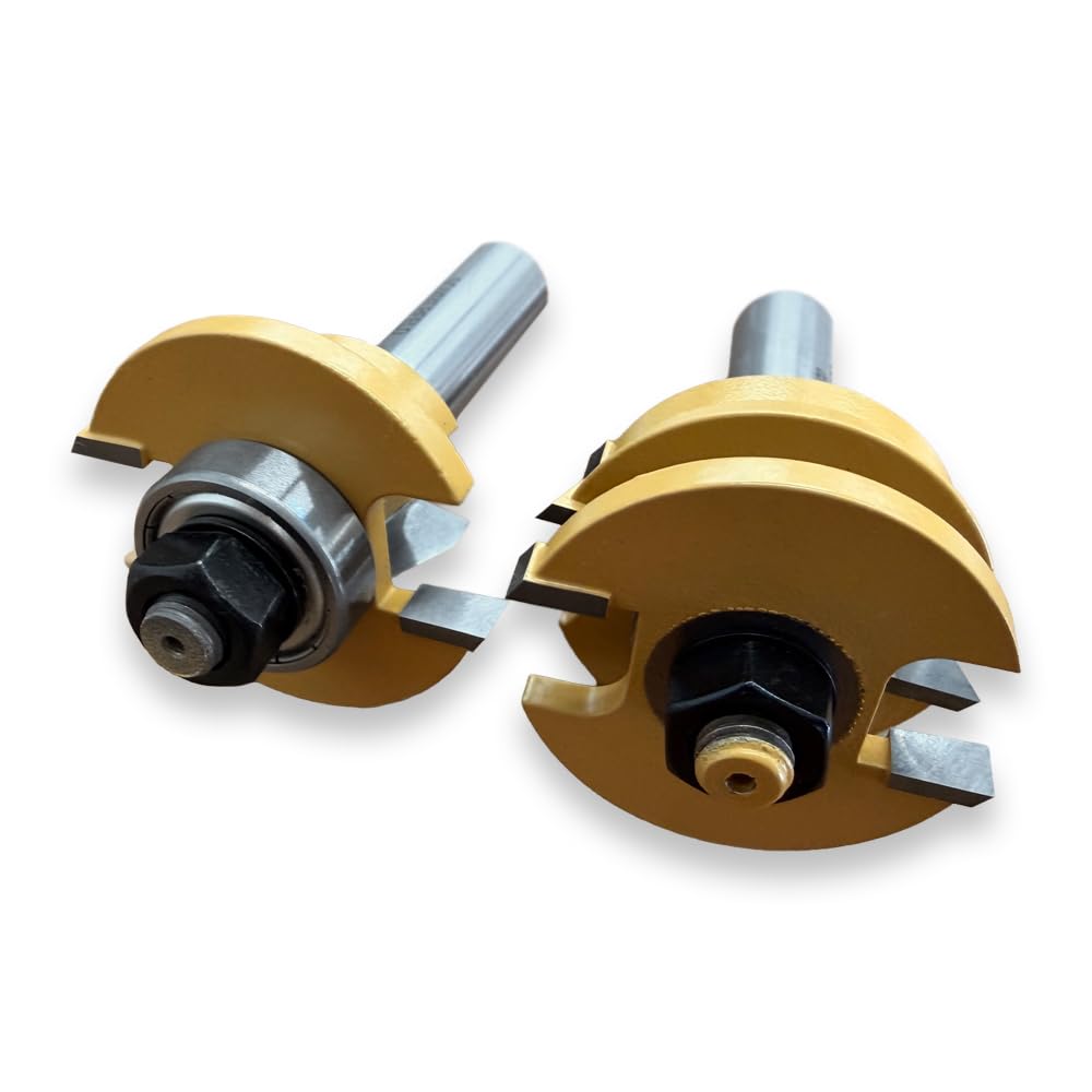 Sommerfeld Shaker Pattern/Cope Cutters Router Bit Set Woodworking Tool